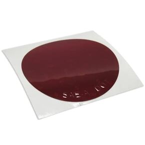 REFLECTIVE SOLUTIONS - V32 Reflective Tape - 3" Circle Red Reflector Tape - 50 Pack - DOT-C2 and SAE Certified Heavy Duty Reflective Stickers - High Reflective Tape for Cars, Trailers and Bicycles