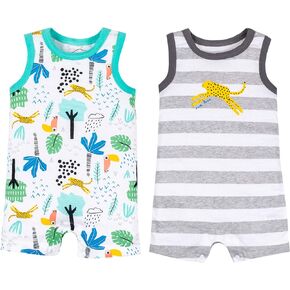 Lamaze Organic Baby baby-boys Organic Baby Girl, Boy, Unisex Rompers, One Piece Coverall