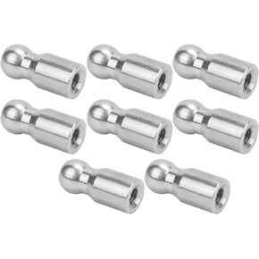 VGEBY RC Ball Stud Bolt 8Pcs Stainless Steel Ball Head of Shock Absorber Damper for HPI/HSP/LOSI/AXIAL/ 1/10 RC Car