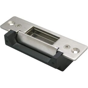 Seco-Larm SD-995C24 Electric Door Strike for Metal Doors, 24VDC, Shallow Design, Non-Polarized Connection, Reversible Non-Handed Design, Up to 250000 Cycles, Up to 1000 lbs of Static Strength