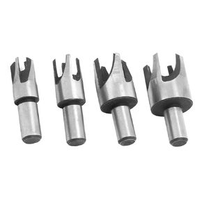 Countersink Drill Bit Set, Woodworking Tapered Plug Cutter Carbon Steel for Bench Drill for Woodworking Hole Saw Cutting
