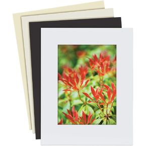 Lineco Conservation Matboard - White, 4 ply, Pkg of 25, 11" x 14"