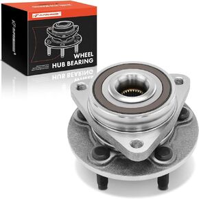 A-Premium Front Wheel Bearing and Hub Assembly with 5-Lug Compatible with Chevrolet Cruze 2011-2015, Cruze Limited 2016, with 15 inches Wheels