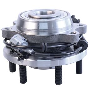 EVERESTWAY 515065 (4WD 4X4 Models ONLY) Front Wheel Hub Bearing Assembly 6 Lugs w/ABS Compatible for 2005-2015 Nissan Frontier/ 2005-2012 Pathfinder