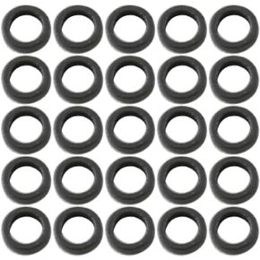 50PCS 2mm Dia Stainless Steel Tackle Solid Lightweight Fishing Tool Accessories Micro Fly Tippet Rings Fly Trout Freshwater Salmon Crappie Steelhead Tippet Leaders