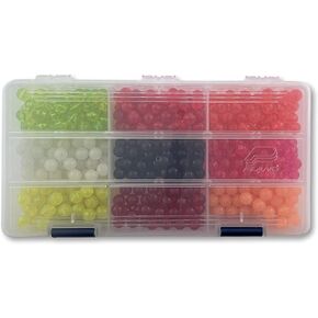 8mm 880 Piece Round Fishing Bead Assortment with Box