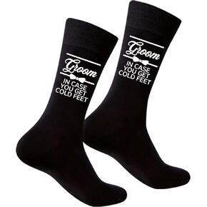PartyGifts&beyond Bachelor Party Favors Groomsmen proposal Gifts Socks Soft and Cozy Groom Squad Socks