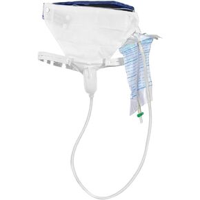 YINUODAY Urinals Collector with 2 Urine Catheter Bags, Portable Silicone Urinal for Men Woman Incontinence Underwear Supplies Wearable Female Urinator for Incontinence Bladder Aid in Kuwait