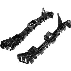 X AUTOHAUX Pair of Front Bumper Bracket Retainer Spacer Mounting Support Driver and Passenger Side 71193-T5A-000 for Honda Fit 2015-2020 Plastic Black