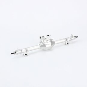 RCAWD Full Metal Rear Axle Portal Set with Gears for 1/10 Losi Baja Rey, Hammer Rey, Rock Rey Portal Upgrade Parts(Black)