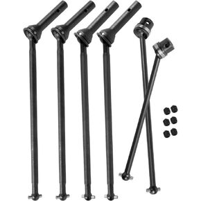 RCMYou Driveshaft Axles & Center Dogbone Upgrades Part for Arrma 1/8 Kraton 6s Blx,#45 Steel Front Rear Driveshaft CVD Axles,Silver