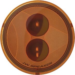 J.W. Speaker 0346483 Model 239 J2 12V DOT/ECE LED Round Turn Signals with Amber Lens - 2 Light Kit