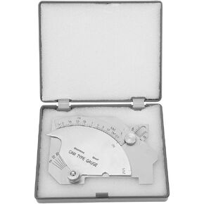 Fafeicy Steel Welding Measure Tool, MG-8 Weld Gauge Welding Seam Gauge Seam Inspection Ruler Bridge CAM Welding Gage for Welding Measurement, Measuring Tool