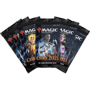 مجموعة Magic The Gathering الأساسية لعام 2021 مكونة من 6 حزم معززة