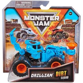 Monster Jam Dirt Squad (Drilliam Blue)