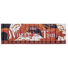 Juniper Books The Wheel of Time Complete 15-Volume Hardcover Book Set with Custom Designed Dust Jackets