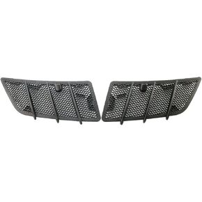 KYYET Pair Hood Air Vent Grill Cover Insert Mesh Compatible with Mercedes Benz W164 ML-Class ML350 ML550 ML63 GL320 GL350 GL450 GL550