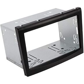Scosche PE8002B Compatible with 2004-12 Porsche 911(Type 997), Boxster, Cayman Double DIN w/ISO Trim Dash Kit, Black