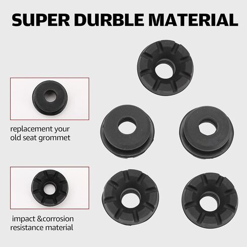 Seat Grommets,A & UTV PRO Powersports Seat Accessories for Polaris Ranger & Ranger Crew 500 700 800 XP 4x4,Sportsman ACE, RZR, Replace OEM # 5412507, 5PCS in Saudi Arabia