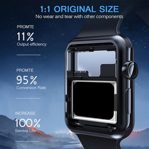 استبدال بطارية THIRDPOLE لسلسلة Iwatch 5 40 مم A2277 A2092 A2094 A2156 لبطارية IWatch الجيل الخامس ذات السعة القياسية تتضمن مجموعة أدوات إصلاح كاملة in Saudi Arabia