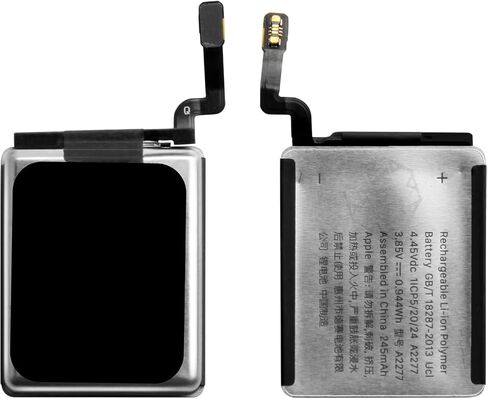 استبدال بطارية THIRDPOLE لسلسلة Iwatch 5 40 مم A2277 A2092 A2094 A2156 لبطارية IWatch الجيل الخامس ذات السعة القياسية تتضمن مجموعة أدوات إصلاح كاملة in Saudi Arabia