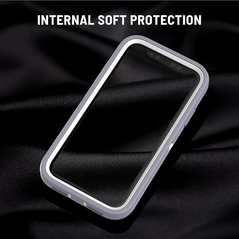 حافظة pdxox شديدة التحمل لهاتف iPhone 11، حافظة حماية عسكرية مكونة من 3 طبقات من السقوط ومضادة للصدمات وحماية كاملة للجسم وشحن لاسلكي لهاتف Apple iPhone 11 (بدون واقي شاشة) (أسود) in Kuwait