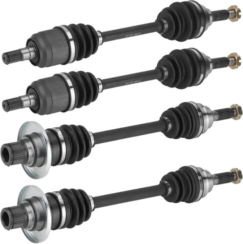 2 Front+2 Rear CV Axle Fit for Suzuki King Quad 400 450 500 700 750 AXi 2007 2008 2009-2018; (LT-A400F LT-A450X LT-A500 LT-A700X LT-A750); 4340 Chromoly Steel CV Axle Drive Half Shaft in Saudi Arabia