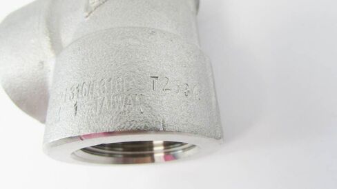 Anvil 8700120507, Malleable Iron Pipe Fitting, Tee, 3/4" NPT Female, Black Finish in Kuwait