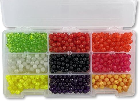 8mm 880 Piece Round Fishing Bead Assortment with Box in Saudi Arabia