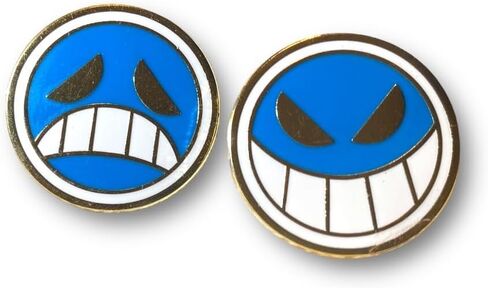 ACE PINS ONE PIECE INSPIRED ACE ENAMEL PIN ACE TATTOO THREE BROTHER PINS ACE PIN ENAMEL in Saudi Arabia