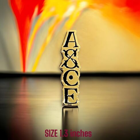 ACE PINS ONE PIECE INSPIRED ACE ENAMEL PIN ACE TATTOO THREE BROTHER PINS ACE PIN ENAMEL in Saudi Arabia