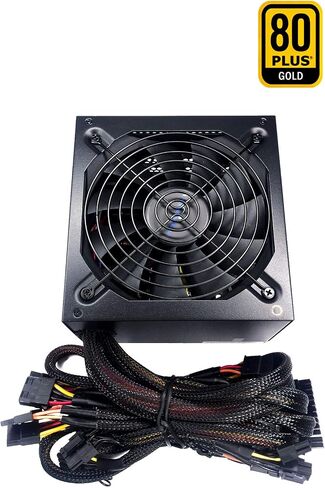 Apevia ATX-PR1000W Prestige 1000W 80+ معتمد من الذهب، متوافق مع ROHS، مصدر طاقة نشط للألعاب PFC ATX in Saudi Arabia
