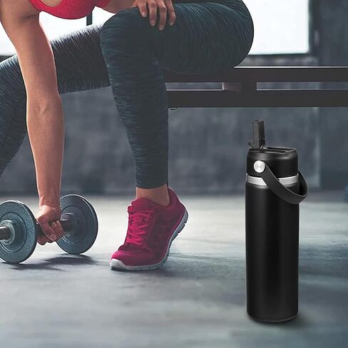 Straw Lid Compatible with Hydro Flask 32 40 oz Wide Mouth Water Bottle, Top Replacement Lid with Straws, Flex Straws Cap with Straws, Wide Mouth Straw Lid for Hydro Flask Bottle in Saudi Arabia