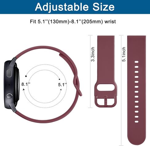 3 عبوات من الأربطة الرياضية لـ Amazfit GTS 4 / GTS 4 Mini / Amazfit GTS 3 /Amazfit GTR GTS 2/2 Mini/2e/Amazfit Bip/ Amazfit Bip 3 Pro/Bip 3/ Bip U/Bip U Pro/Bip Lite، 20 مم سريعة قم بتحرير أربطة السيليكون القابلة للتعديل in Kuwait