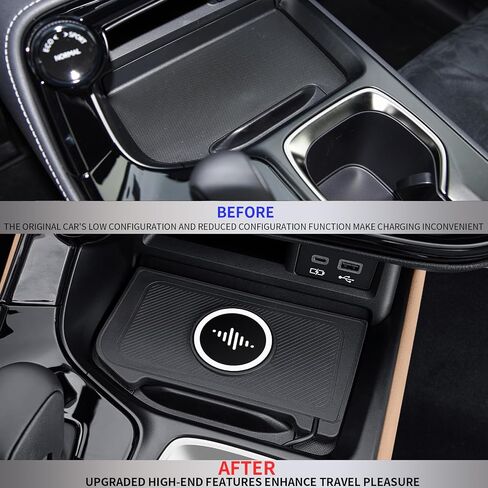 Suitable for Lexus 2022-2024 NX250/NX350/nx450h+ Central Control Wireless Charging, car Phone Charger, Magnetic Suction Wireless Charging in Saudi Arabia