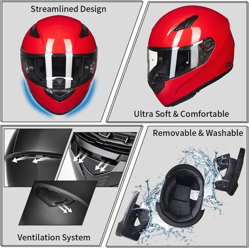 ILM Motorcycle Helmet Motocross Full Face Ultra Large Pinlock Insert Anti-Fog Visor ATV Casco Snowmobile for Men Women DOT in Saudi Arabia