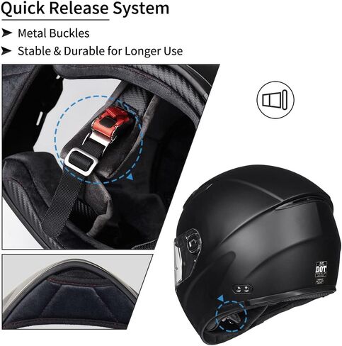 ILM Motorcycle Helmet Motocross Full Face Ultra Large Pinlock Insert Anti-Fog Visor ATV Casco Snowmobile for Men Women DOT in Kuwait