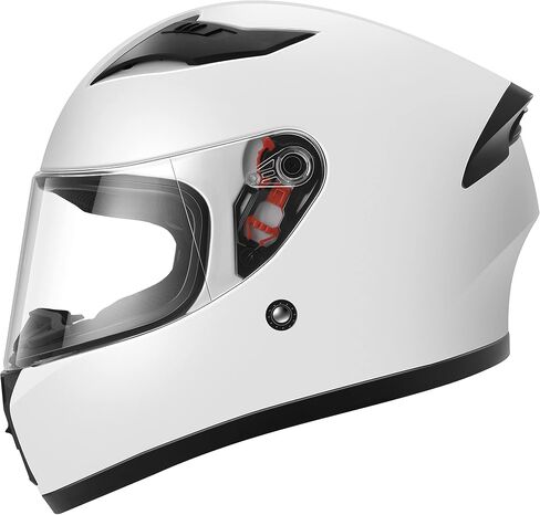 YEMA Motorcycle Street Bike Full Face DOT Helmet YM-832 with Removable Neck Scarf for Men and Women in Saudi Arabia