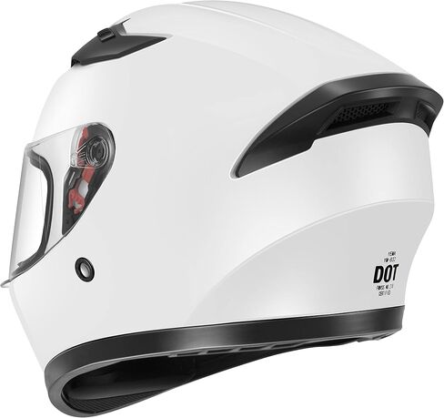 YEMA Motorcycle Street Bike Full Face DOT Helmet YM-832 with Removable Neck Scarf for Men and Women in Saudi Arabia