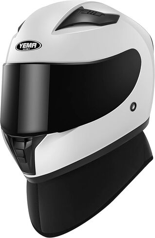 YEMA Motorcycle Street Bike Full Face DOT Helmet YM-832 with Removable Neck Scarf for Men and Women in Saudi Arabia