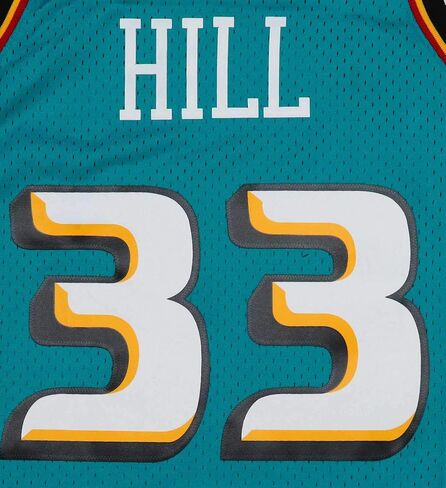 Mitchell & Ness Detroit Pistons Grant Hill 1998 Road Swingman Jersey in Saudi Arabia