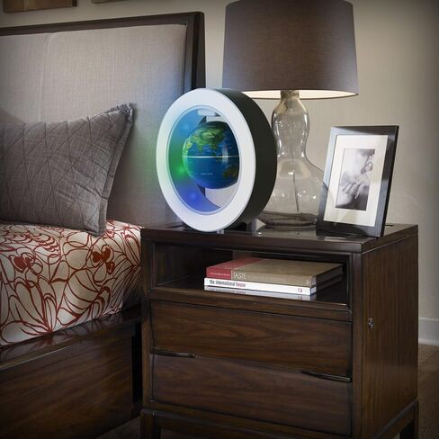 Senders Floating Globe with LED Lights Magnetic Levitation Floating Globe World Map for Desk Decoration (Blue) in Kuwait
