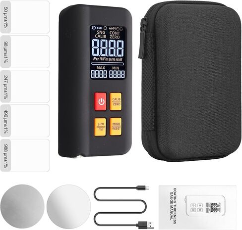 مقياس سمك طلاء بروستر، مقياس سمك الطلاء، مقياس عمق الطلاء، جهاز اختبار سمك طلاء السيارة لمشتري السيارات المستعملة in Kuwait