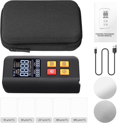 مقياس سمك طلاء بروستر، مقياس سمك الطلاء، مقياس عمق الطلاء، جهاز اختبار سمك طلاء السيارة لمشتري السيارات المستعملة in Kuwait