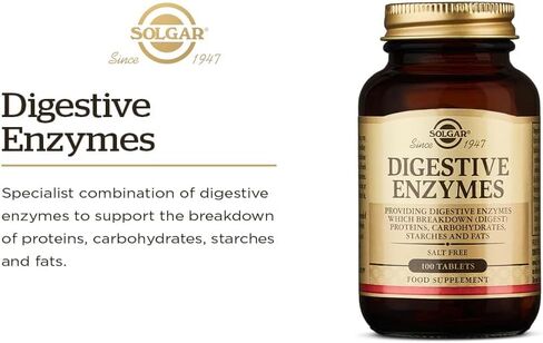 Solgar Digestive Aid Tablets, 100 Count in Saudi Arabia