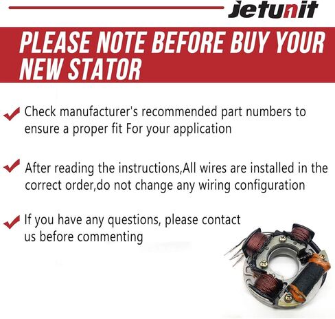 JETUNIT Stator For SeaDoo 717 JetSki 290886725 420886725 GS,GSI,GTI,GTS,HX,SP,SPI,SPX,XP,657 1996 1997 1998 1999 2000 2001 2002 2003 2004 2005 magneto in Saudi Arabia