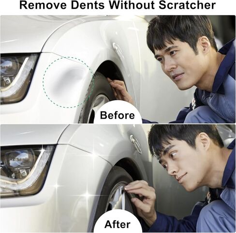 Vantacent89 Car Dent Puller, 3 Pack Dent Removal Kit with Gloves, Powerful Car Dent Remover Paintless Dent Repair Kit for Car Body Dent,Glass,Tiles and Mirror in Kuwait