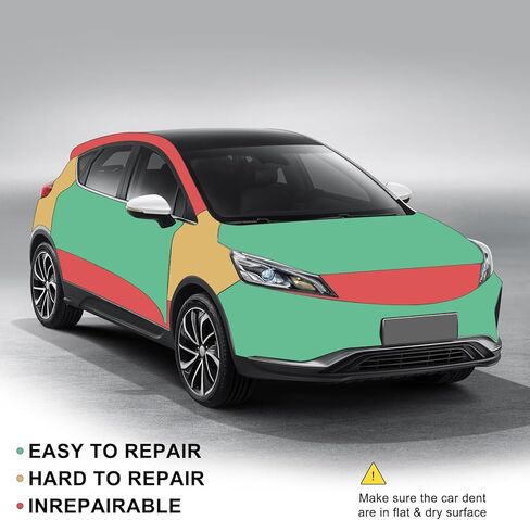 Vantacent89 Car Dent Puller, 3 Pack Dent Removal Kit with Gloves, Powerful Car Dent Remover Paintless Dent Repair Kit for Car Body Dent,Glass,Tiles and Mirror in Kuwait