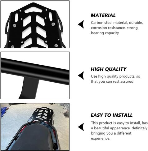 for XMAX300 X-MAX 250 300 2017-2023 Motorcycle Rear Rack Luggage Rack Side Box Rack Cargo Rack in Saudi Arabia