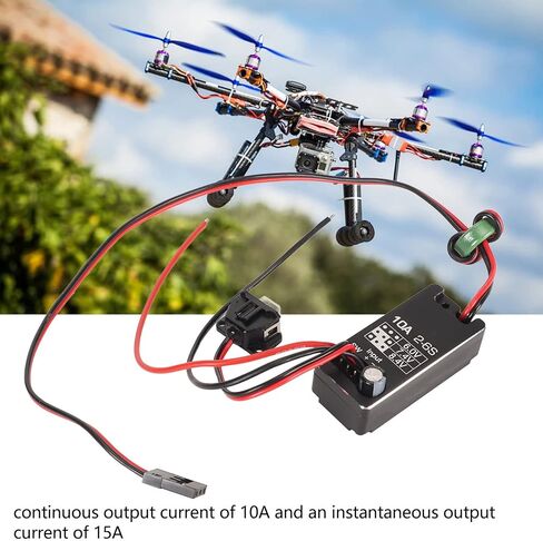 UBEC Adjustable Switch Waterproof BEC 6V 7.4V 8.4V Output 10A Continuous for RC FPV Drone in Saudi Arabia